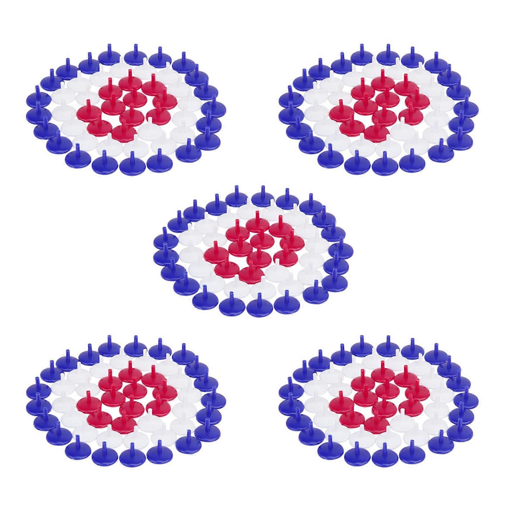 250 PCS Golf Ball Marker 18mm Random Color