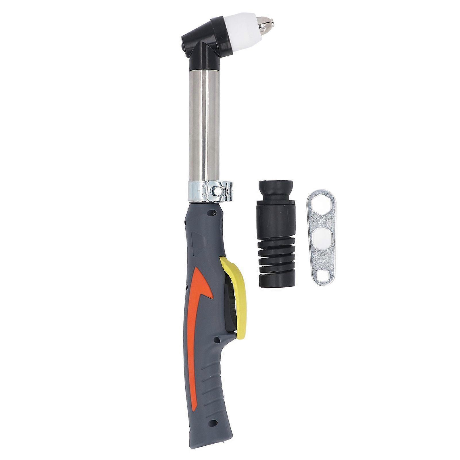 Plasma Cutter Torch Head P80 Extended Handle Cutting Body Stainless Steel for LGK100 120 CNC Lathe 40cm