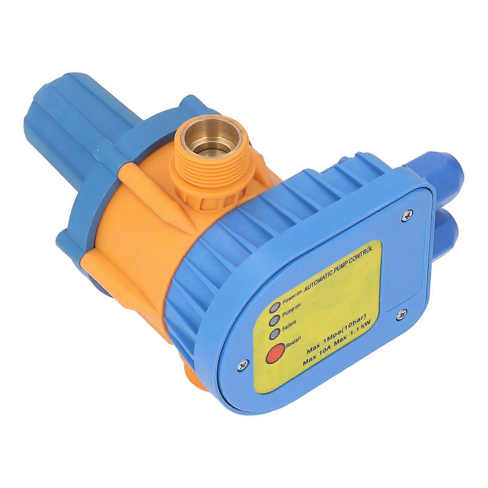 Water Pump Pressure Switch Adjustable Automatic Controller 1.52.2bar Waterproof 220V240V 1.1KW