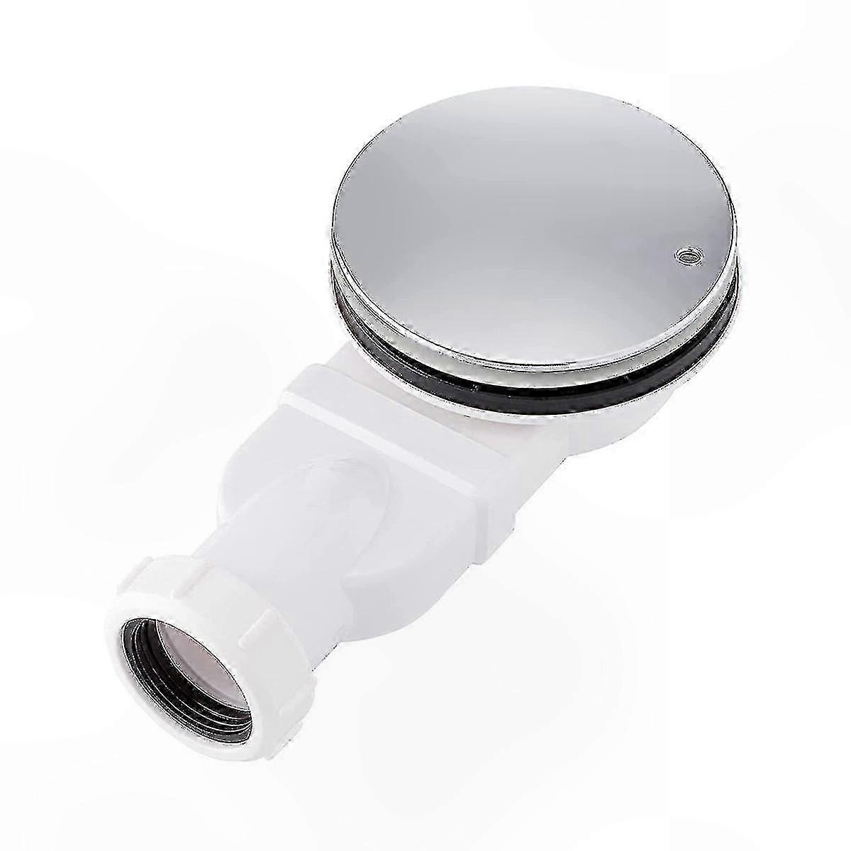 Chrome-Plated ABS Shower Drain with 90mm Slim Design and 36 L/min Flow Rate for Shower Trays