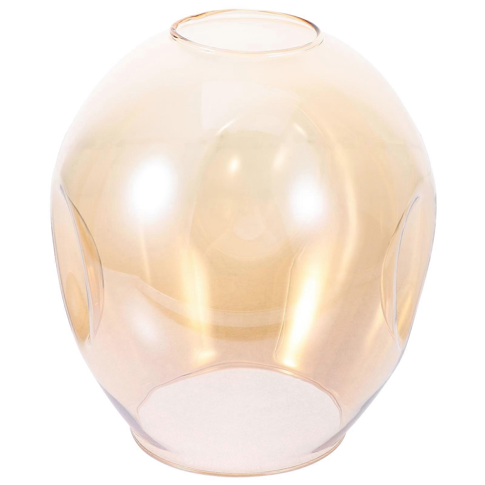 Decorative Glass Globe Lamp Shade 150mm Diameter Light Diffusion For Bedroom 2Pcs Simple Design