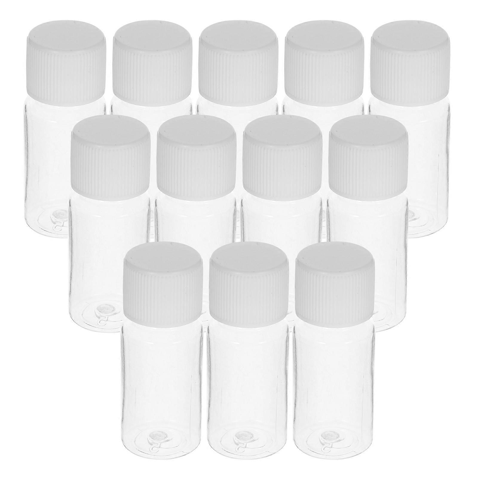 Soap Bottle Plastic Sample Bottle for Storage 75Pcs Transparent Container