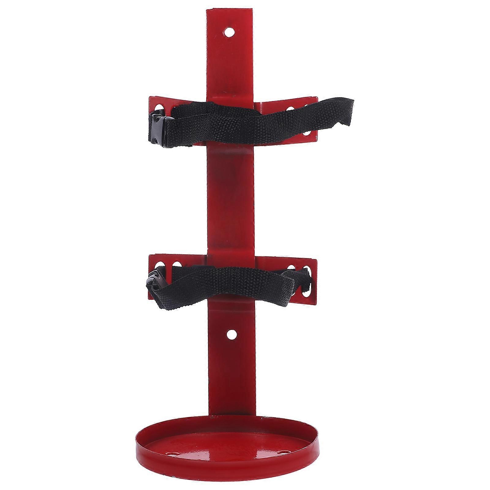 Wall Fire Extinguisher Rack for Storage Use 2Pcs Holder