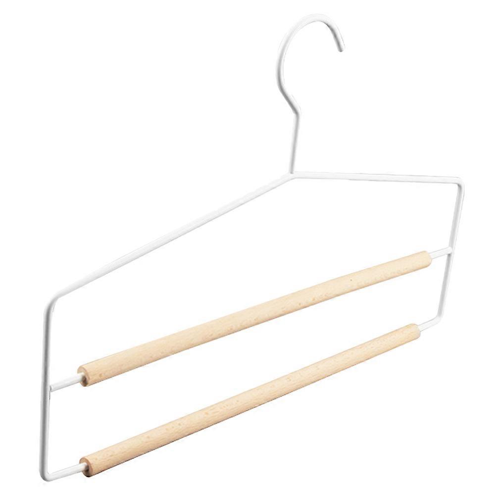 Multi-Layer Pants Hanger 4Pcs Closet Organizer Non-Slip Strong Bearing Strength For Home Storage