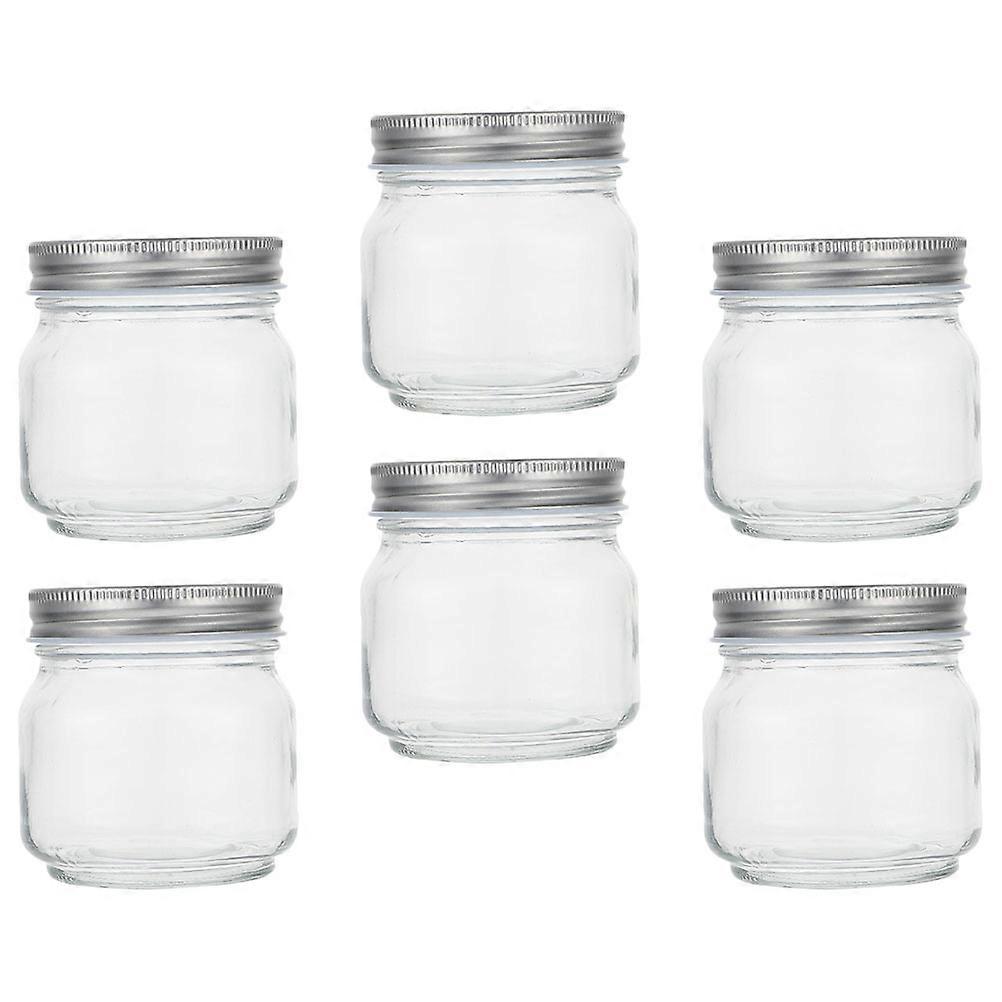Transparent Honey Jars 12 Pcs Square Containers For Use With Food Storage Function