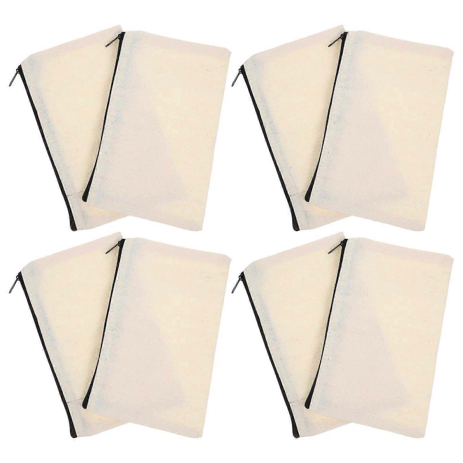 Blank DIY Pencil Bags Ideal For Home And School Use Lightweight Elegant Design With 0.5X13X21Cm Dimensions 24Pcs