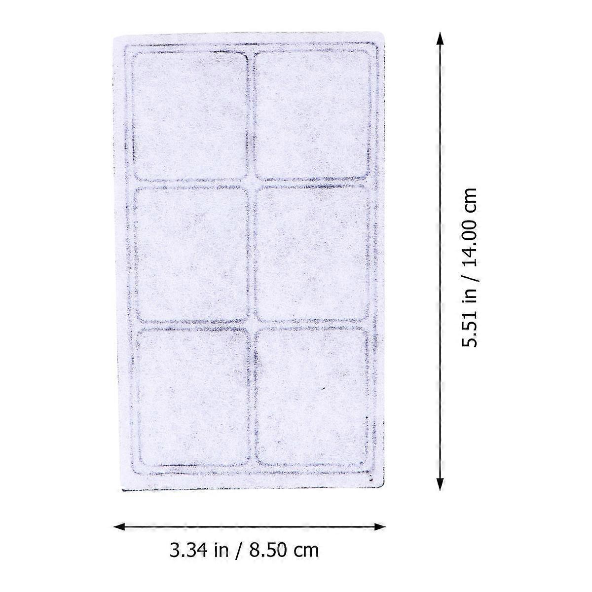 Pet Fountain Filter Replacement 8Pcs Hexagonal Grids For Water Purification Pet Owners Water Filtration