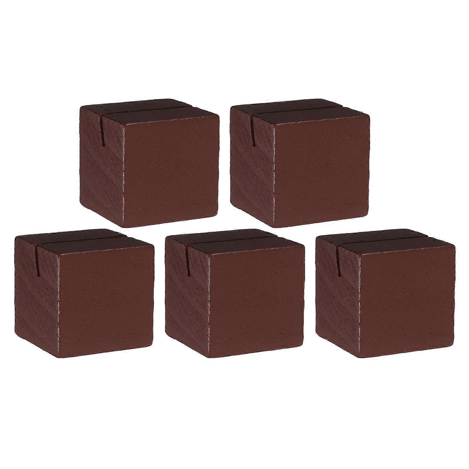 Wooden Display Card Holder for Calendars and Postcards 15Pcs