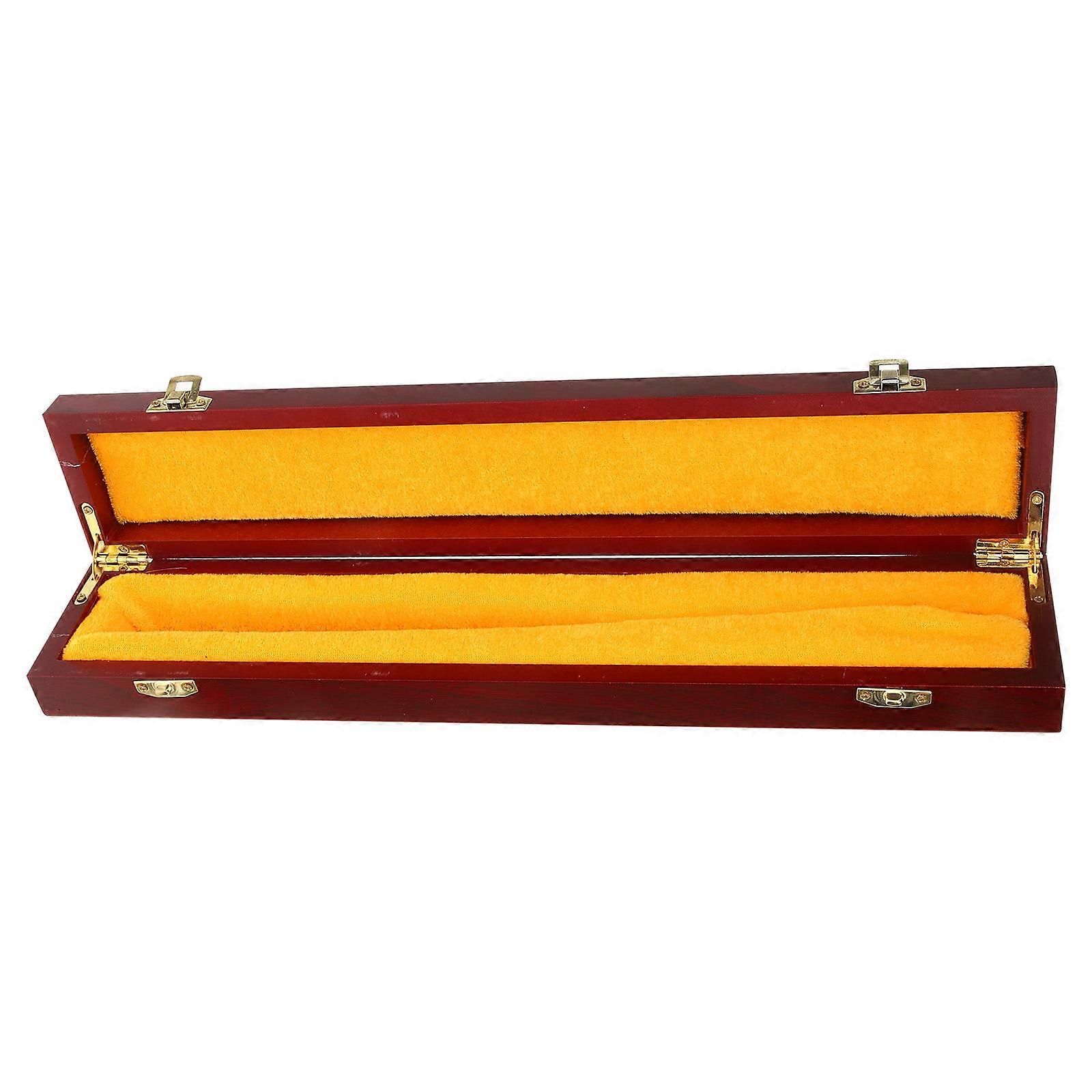 Unique Keepsake Box Rectangular 14.34x2.55x1.57in Brown Decorative Home Decoration 4Pcs