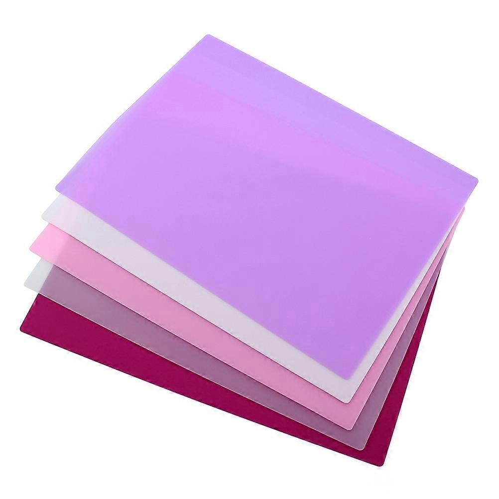 Silicone Pastry Rolling Baking Mat for Dough Making 9Pcs Assorted Color