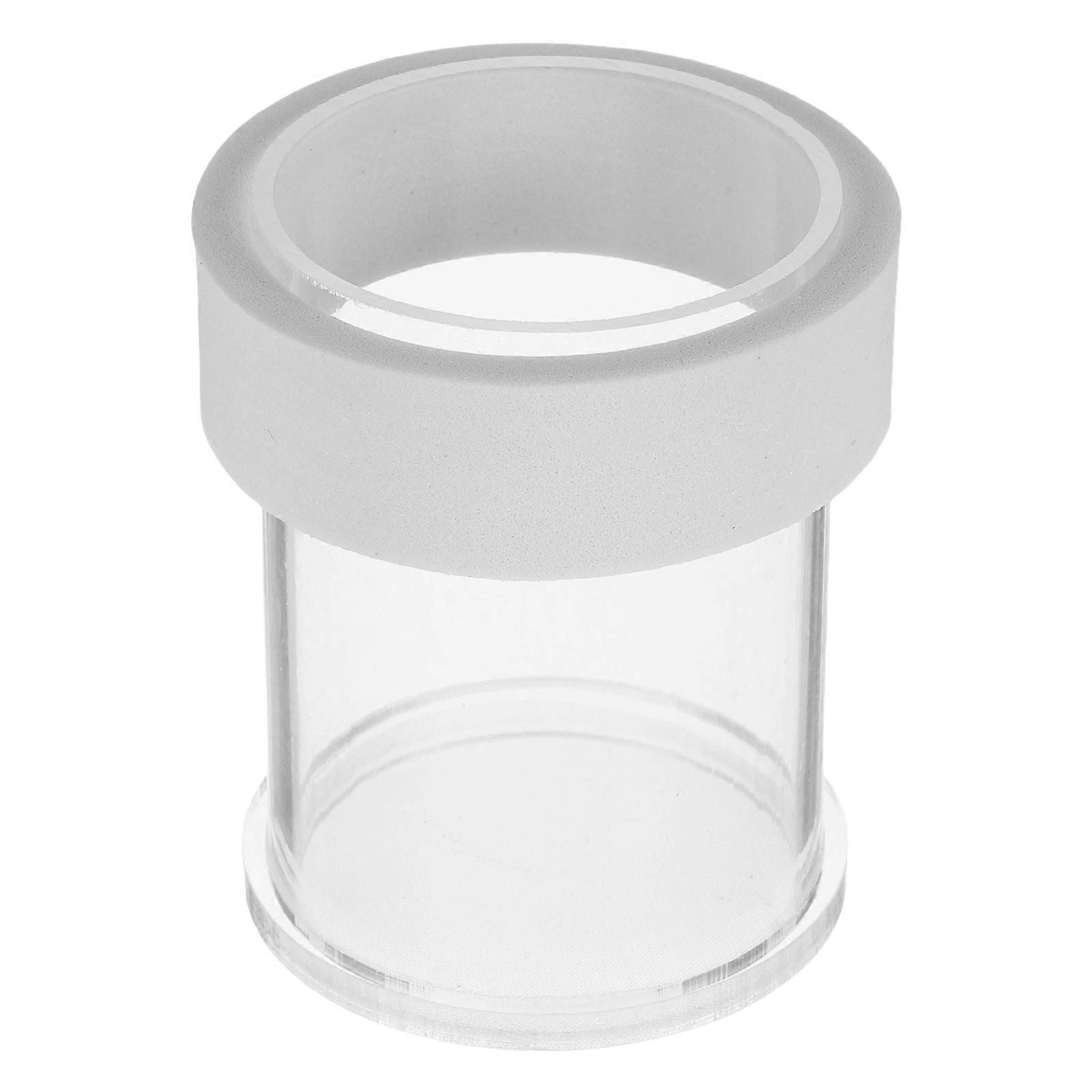 Aquarium Feeding Tool Fish Feeder for Shrimp 2Pcs Floating Acrylic