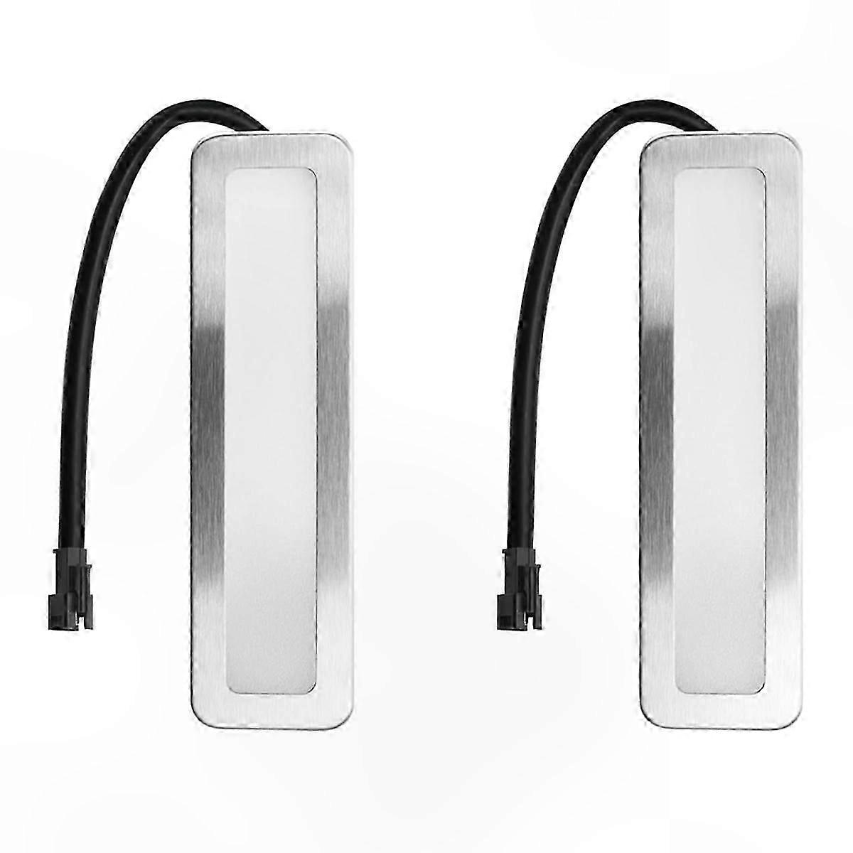 DC 12V Frosted White Light Bulbs for Range Hoods, SM Socket Male Connector