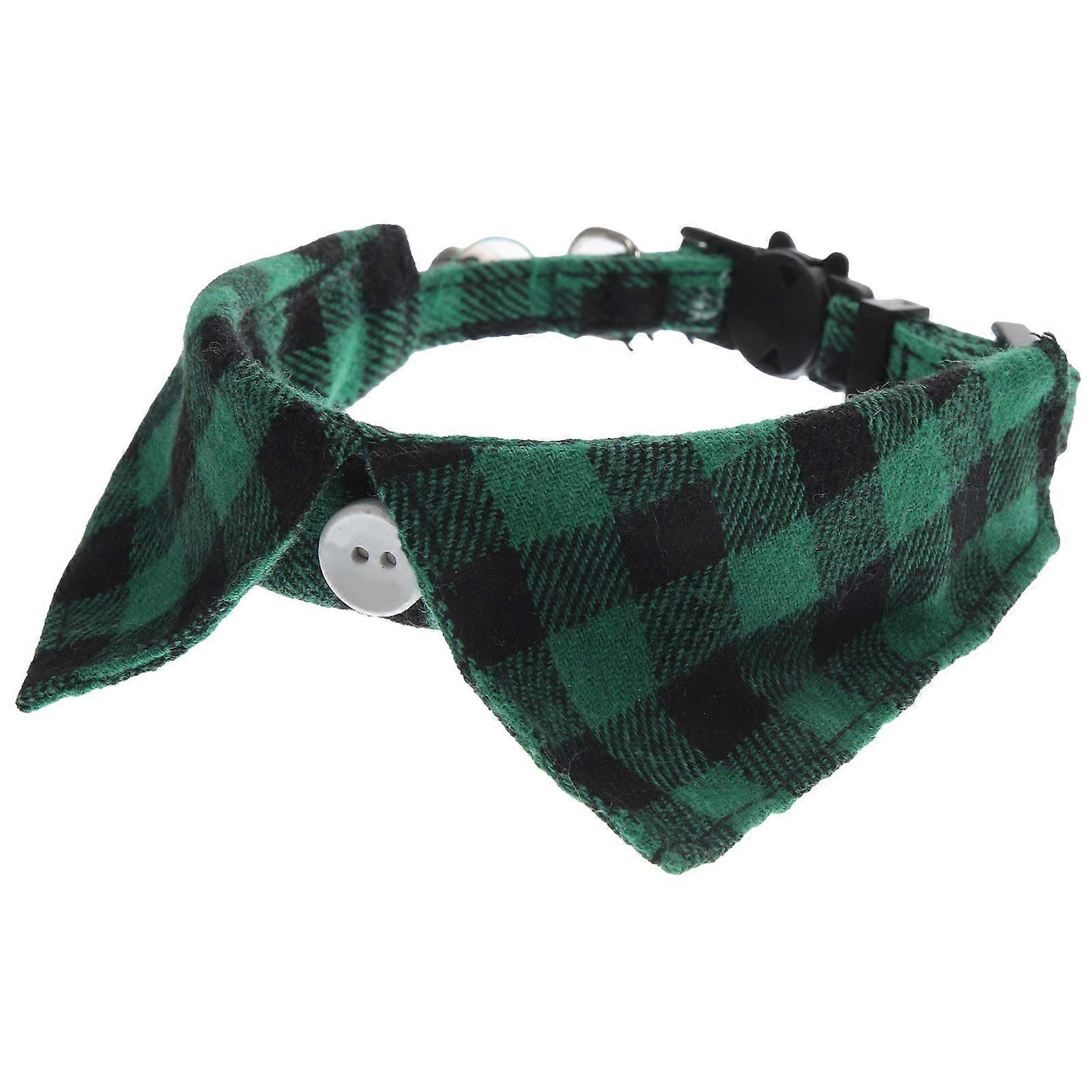 Cat Collar Breakaway with Bell for Pet Use 2Pcs Adjustable Decorative Cat Neck Collars