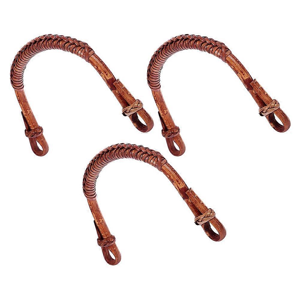 Teapot Handles Replacement Rattan Tea Handle for Pot Use 3Pcs Set