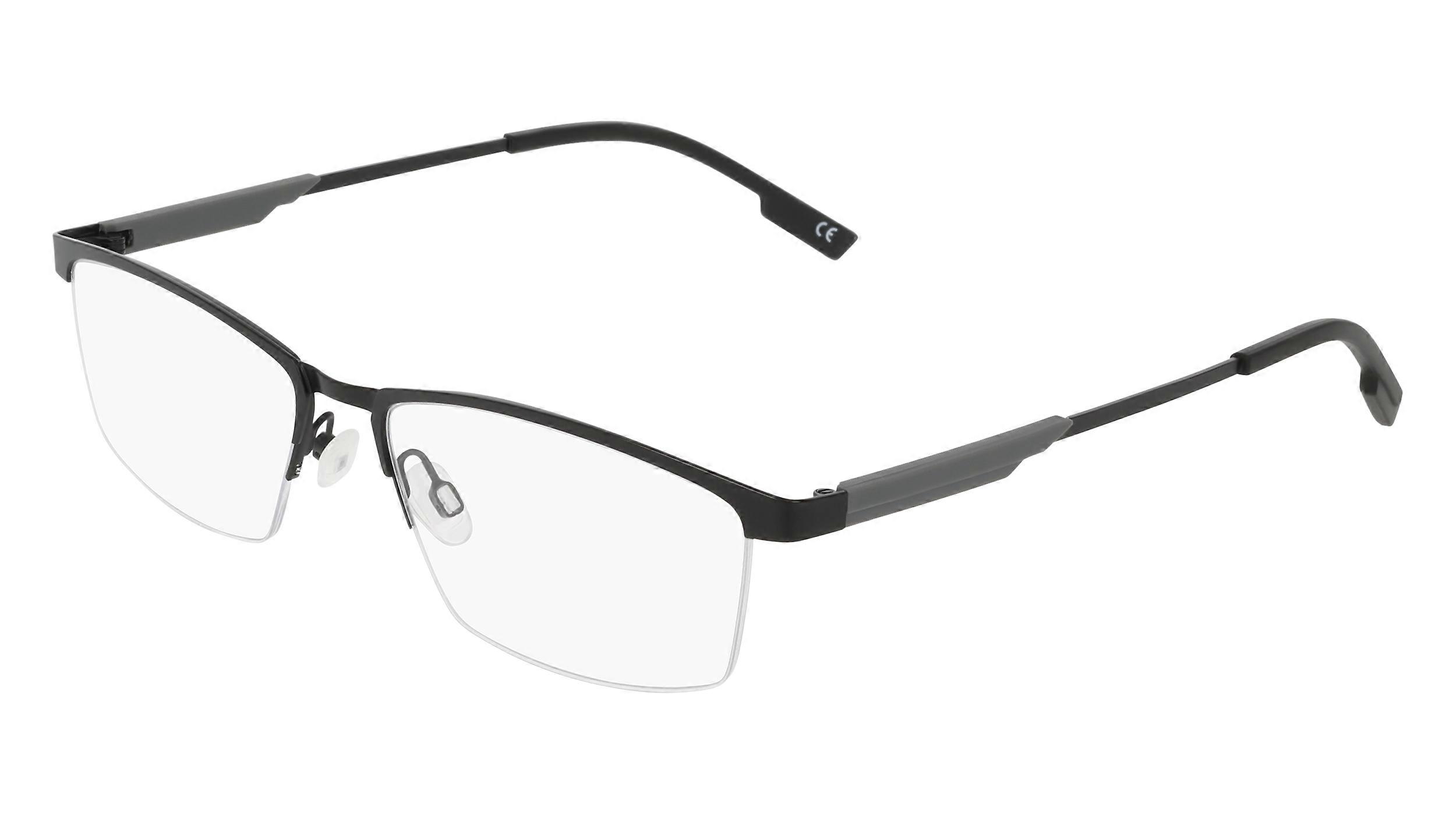 Eyewear Frames FLEXON FLEXON E1165 002 SATIN BLACK 58/17/150 MALE