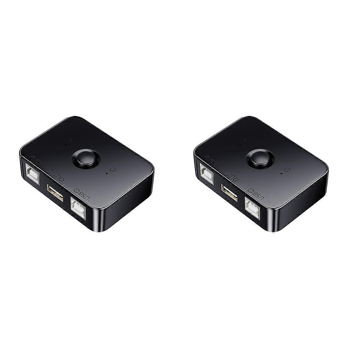 USB Printer Sharer Device for Printer USB Splitter Sharing Printer