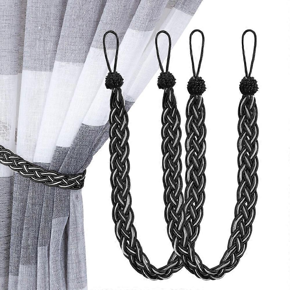 Hand-woven curtain tiebacks, curtain buckle tiebacks