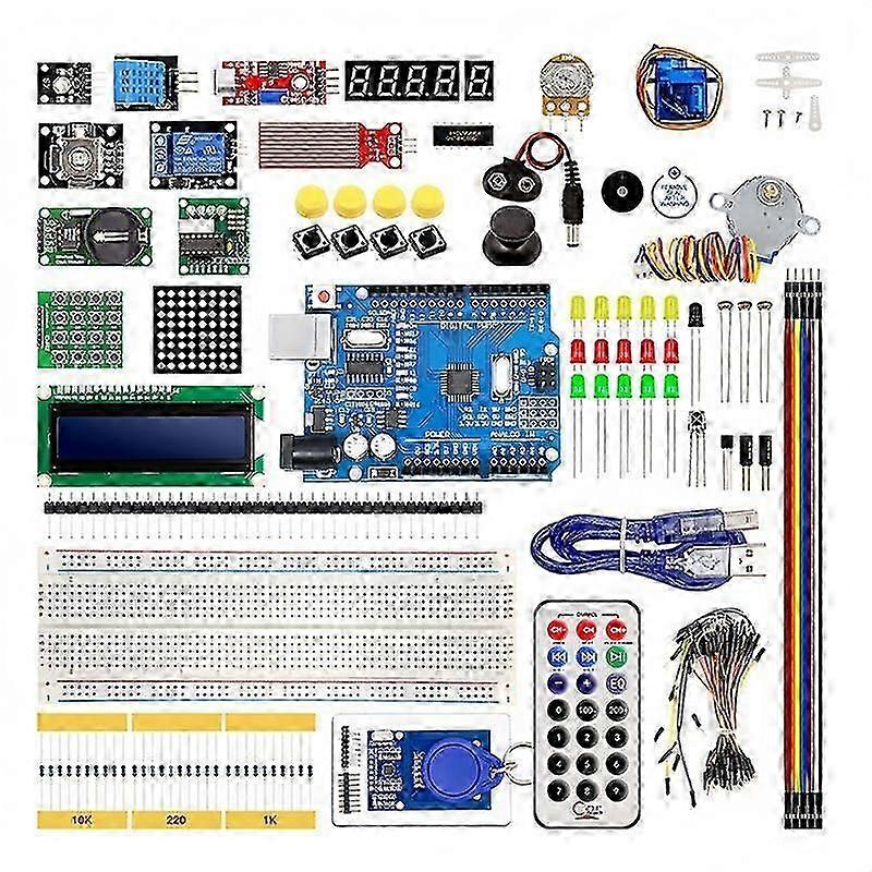 complete startersprojectkit voor Arduino Mega 2560 R3