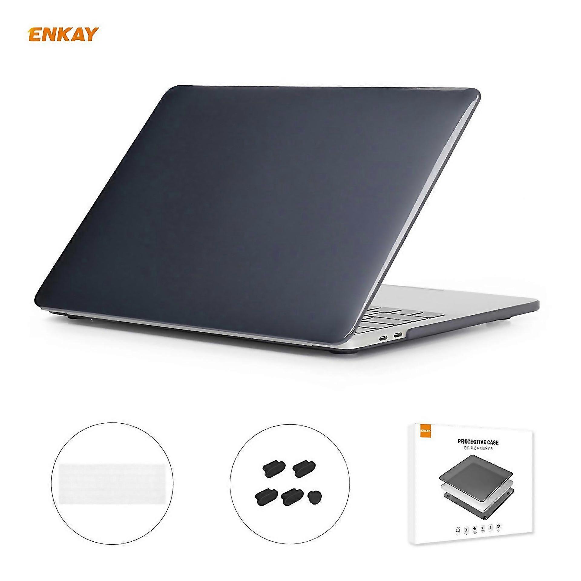 For Enkay 3 In 1 Crystal Laptop Protective Case Us Version Tpu Keyboard Film Antidust Plugs Set For