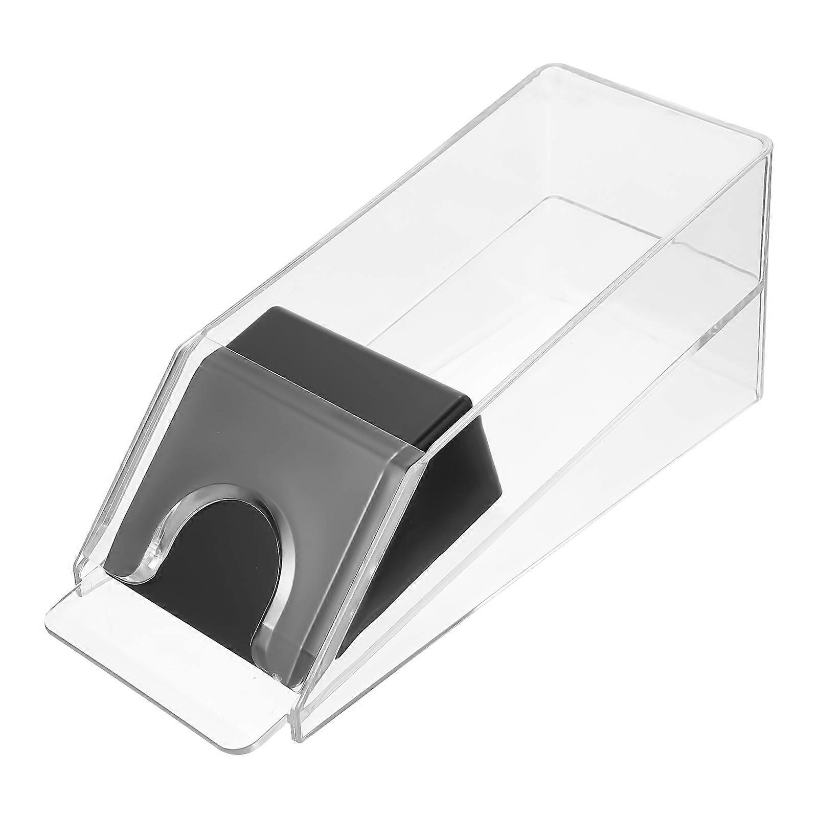 1Pcs Transparent Card Dealer With Heavy-Duty Acrylic Material For Use And Gamers In Tabletop Games Providing Efficient Card Dealing