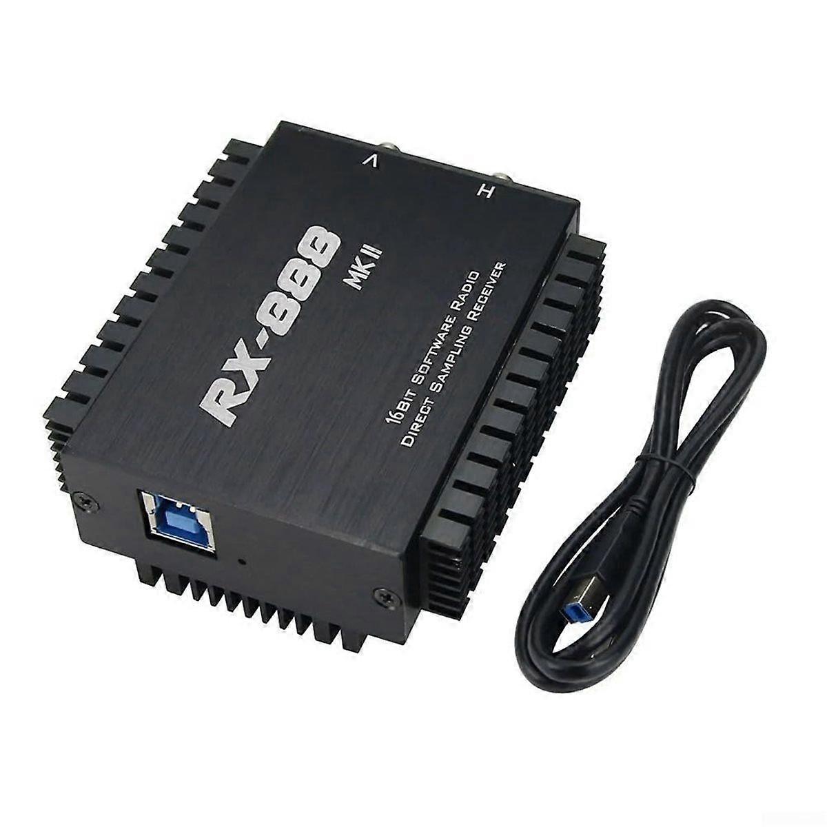 RX-888 MKII SDR Radio Receiver SDR LTC2208 16Bit ADC R828D HF VHF for HDSDR SDRConsole SDR SDR++