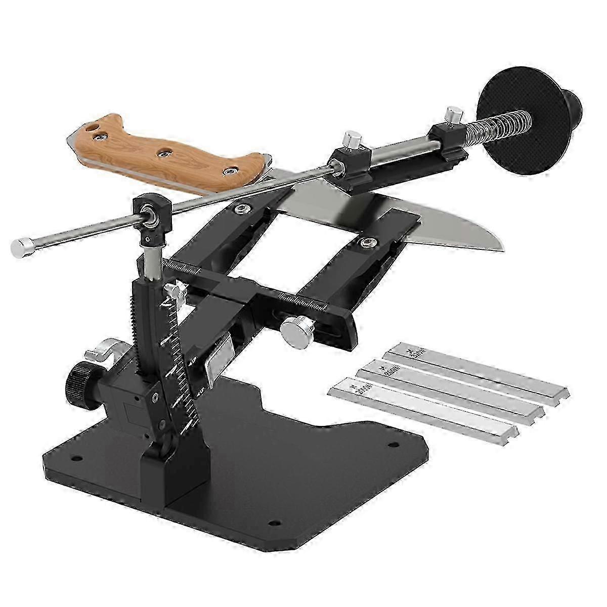 2025 Guide Sharpening System, Aluminum Professional Sharpener, Sharpening Set, with 3 Diamond Discs