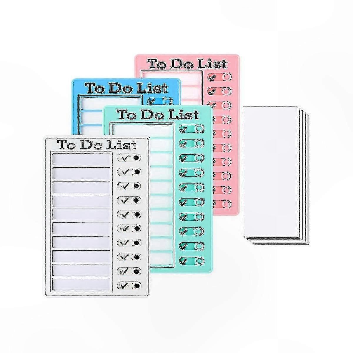 Whiteboard Memo Board Set with Erasable Sheets for Task Management and Daily Planning