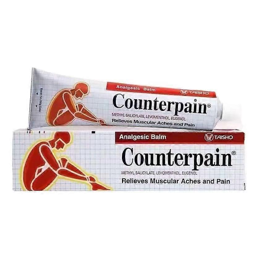 120 גרם משחה משככת כאבים של Counterpain תאילנד, משחה להקלה על שרירים, משחה לדלקת מפרקים שגרונית