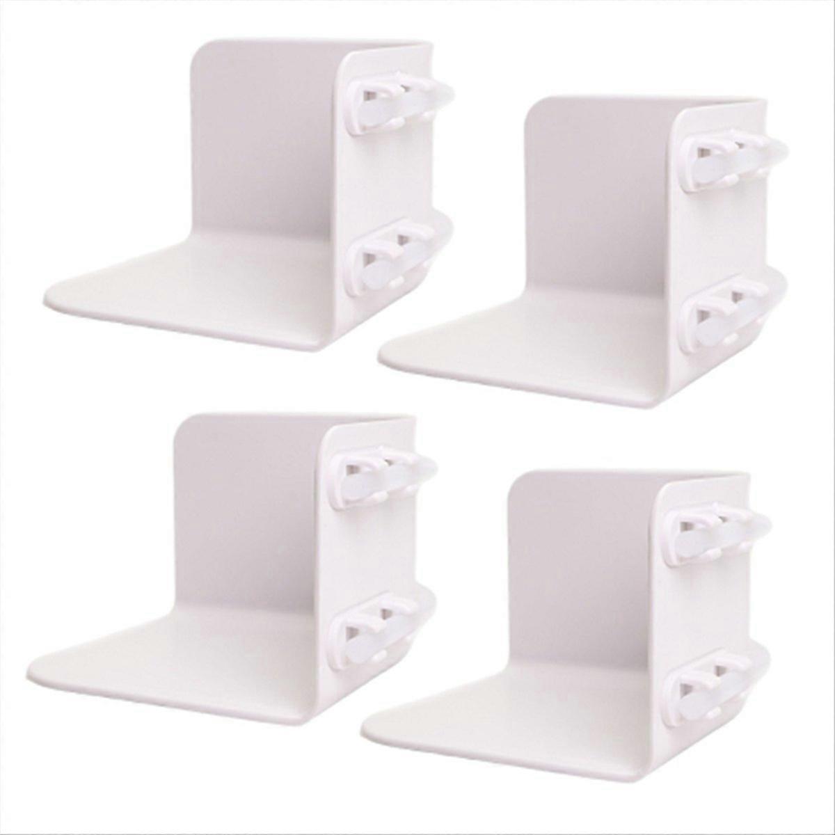 4pcs Bed Sheet Holders with Fitted Lock Straps, Enhanced Bed Sheet
