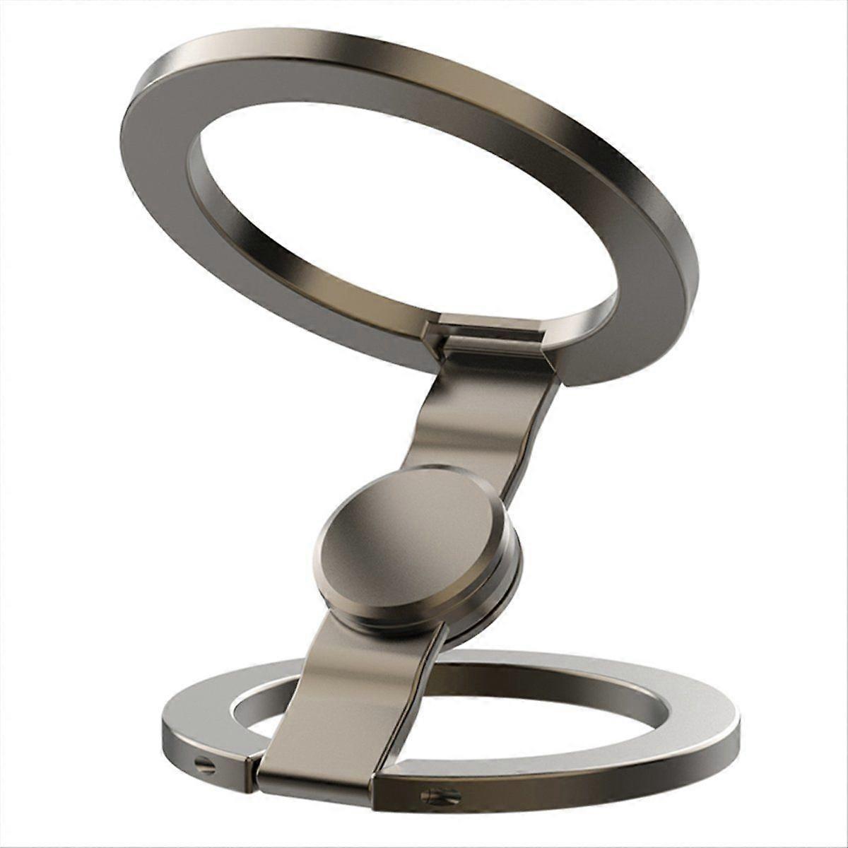 Portable Magnetic Phone Stand with Fingertip Gyroscope Stress Relieving Toy Office Desk Accessory f