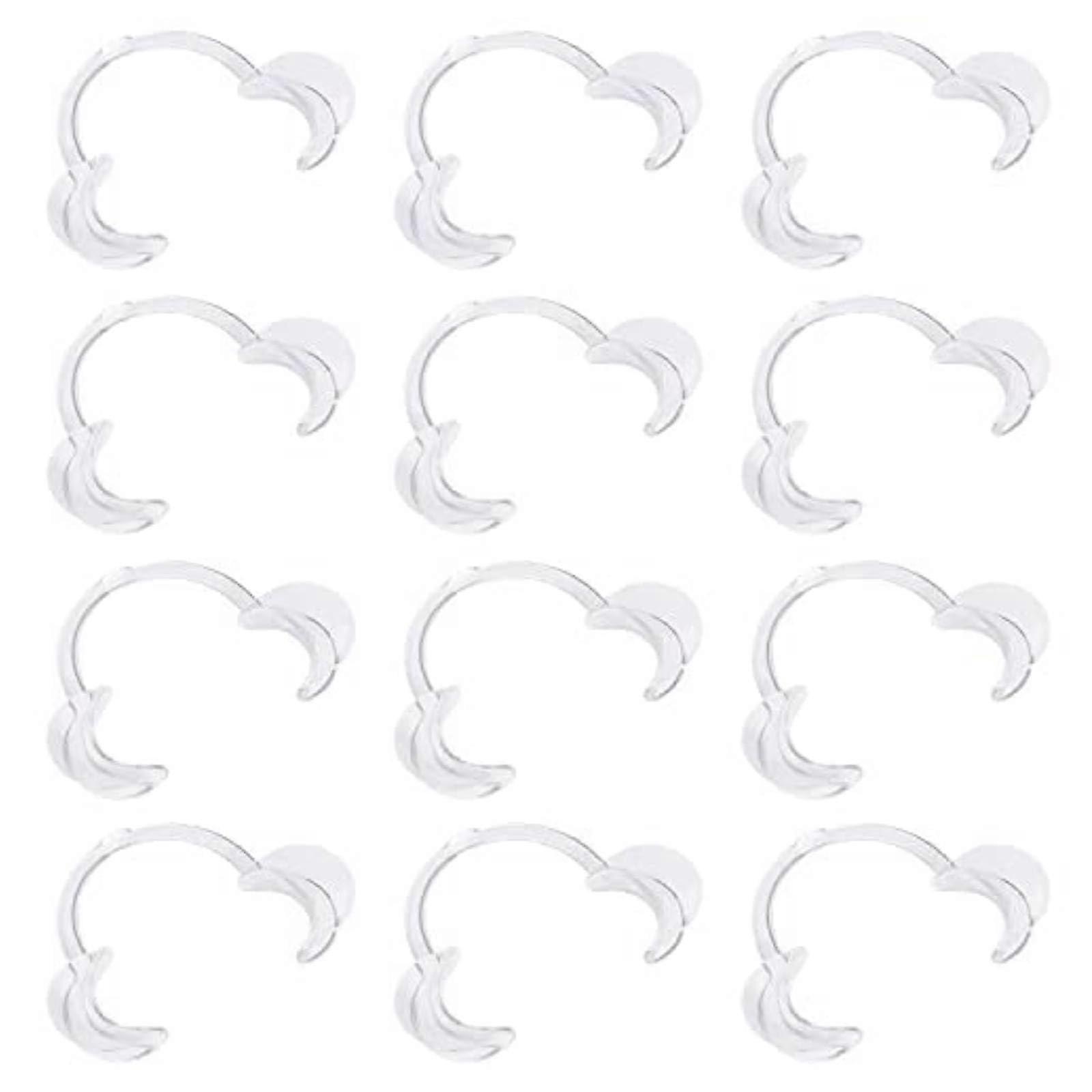 Mouth Opener 12 Pcs Set  CShape Cheek Retractors, Mouthpiece Replacement