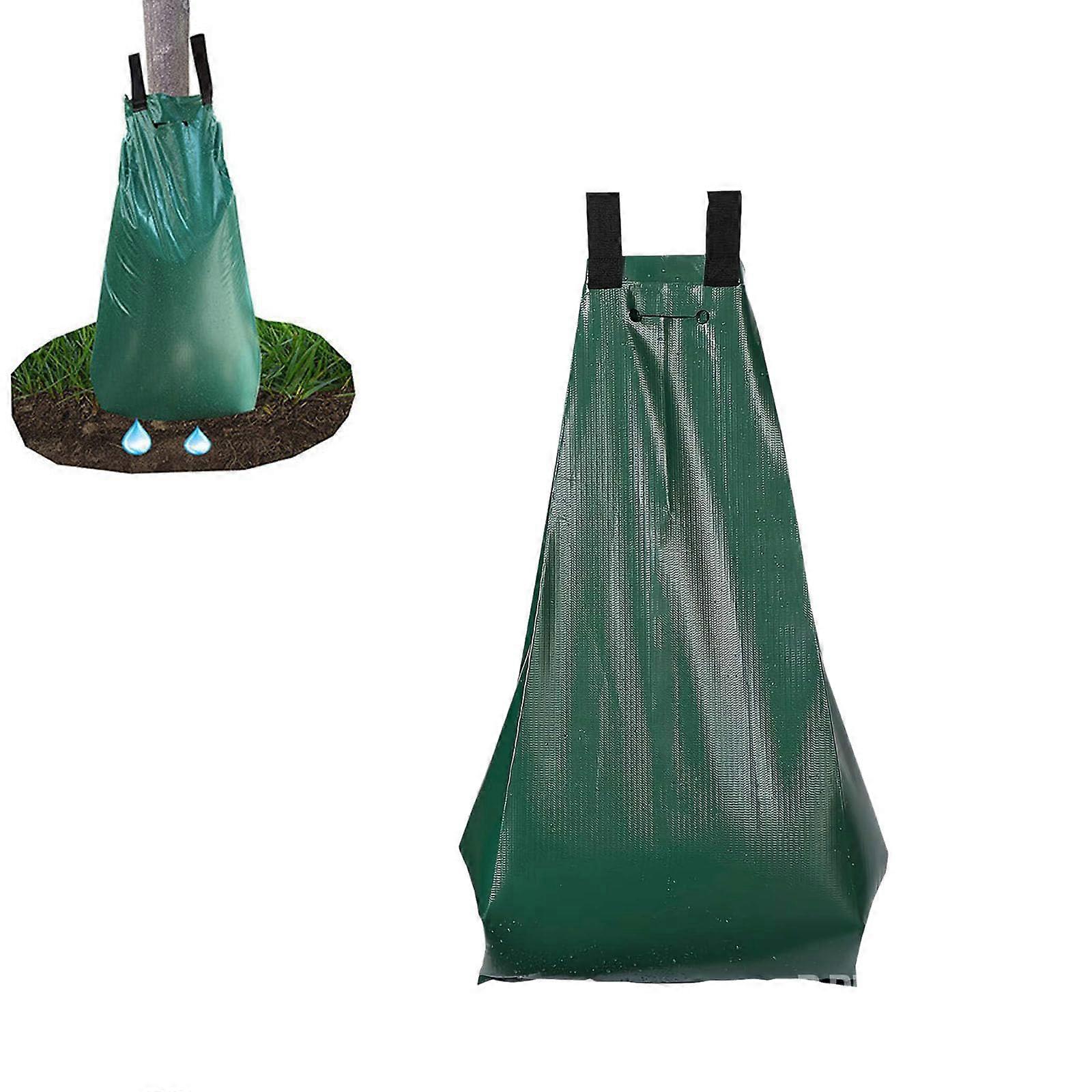 Tree Watering Bag 20 Gallon, Slow Release, Reusable PVC Tree Drip Irrigation Bag For Newly Planted or Established Trees