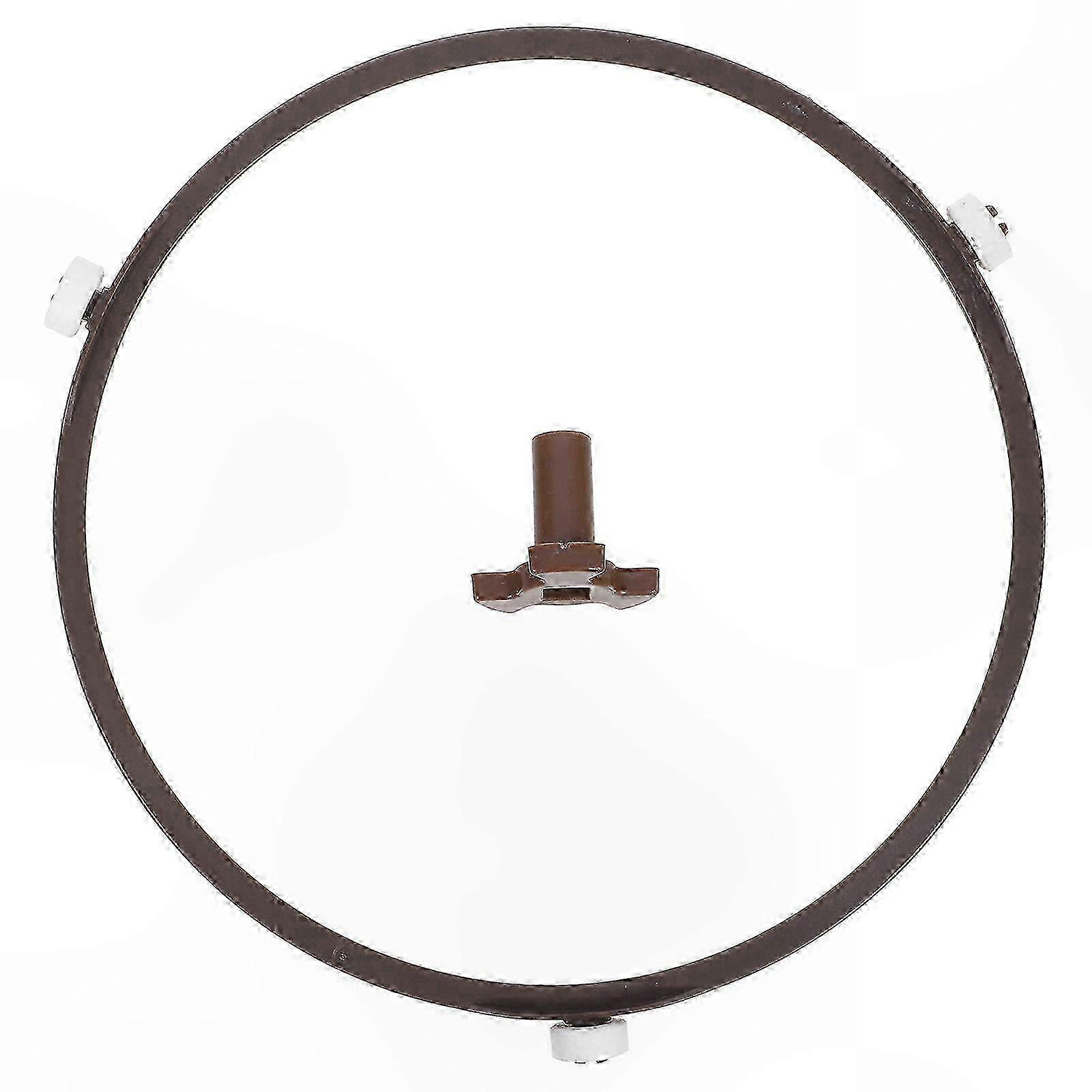 Universal Microwave Turntable Support Ring with Glass Plate Rotating Bracket for Microwave Ovens