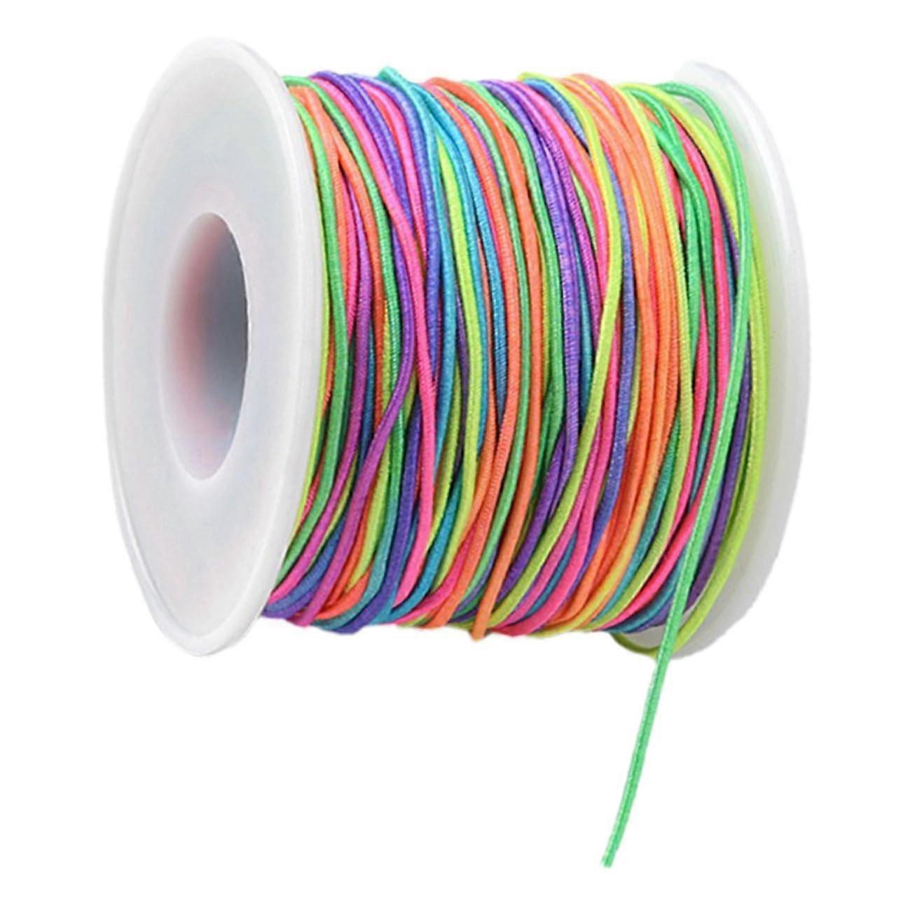 Elasticity Stretch Cord Macrame Cord For Bracelet Making DIY Jewelry Craft Projects Macrame Beading Cord