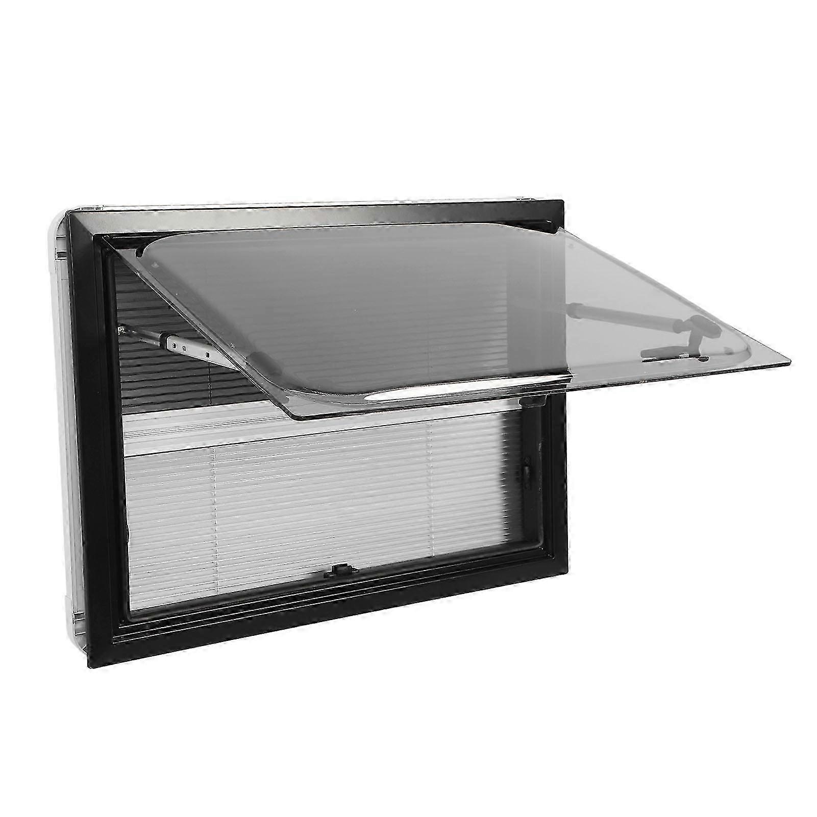 Push Out External Exit Window compatible with Trailers - 32x20 Inch UV Proof RV Window
