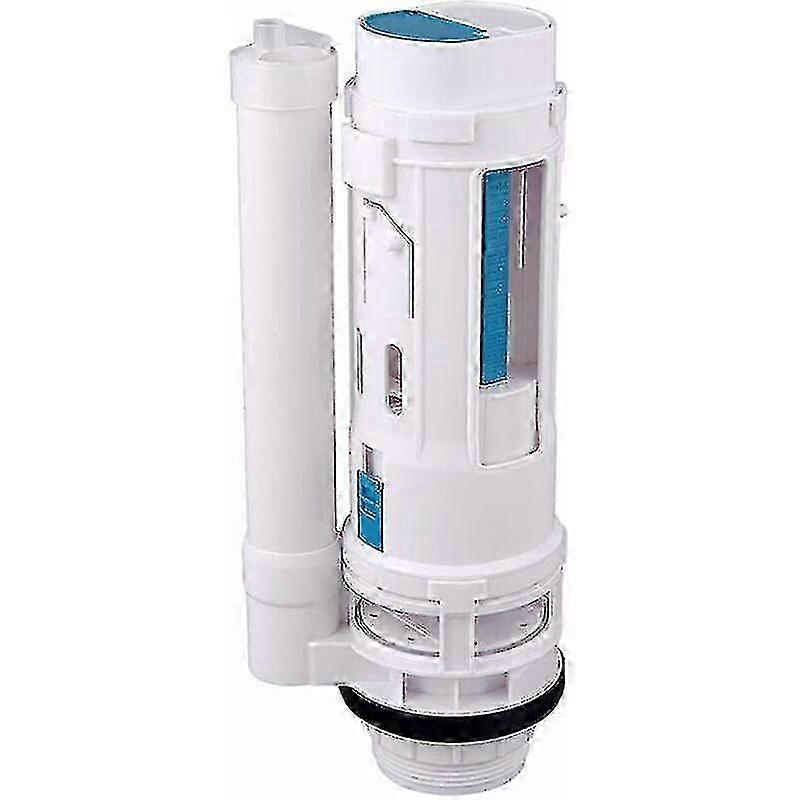 Replacement mechanism for toilet flush with dual push button