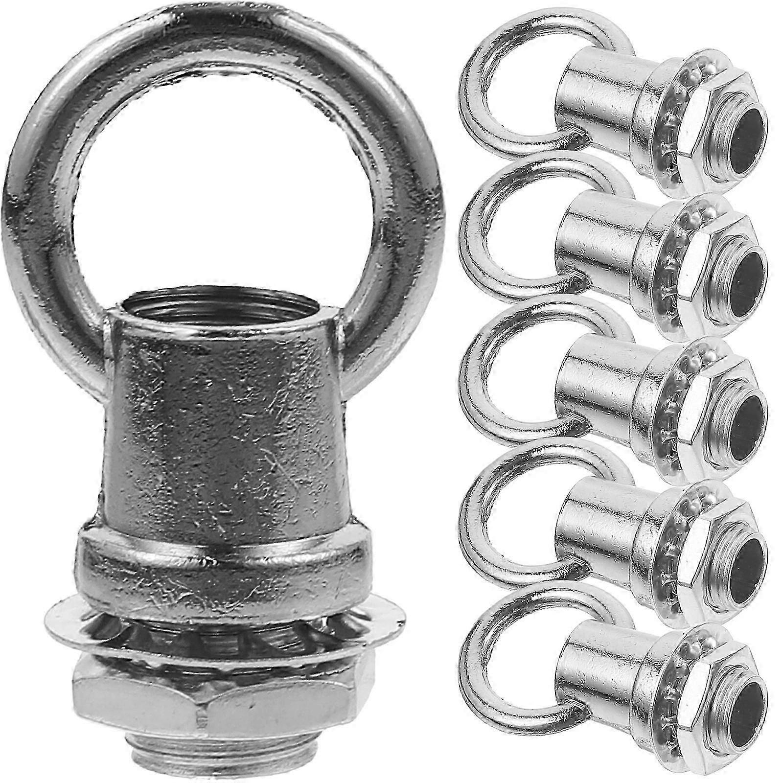 Ceiling Bolt Hook for Hanging Light Fixture 30Pcs Silver Metal