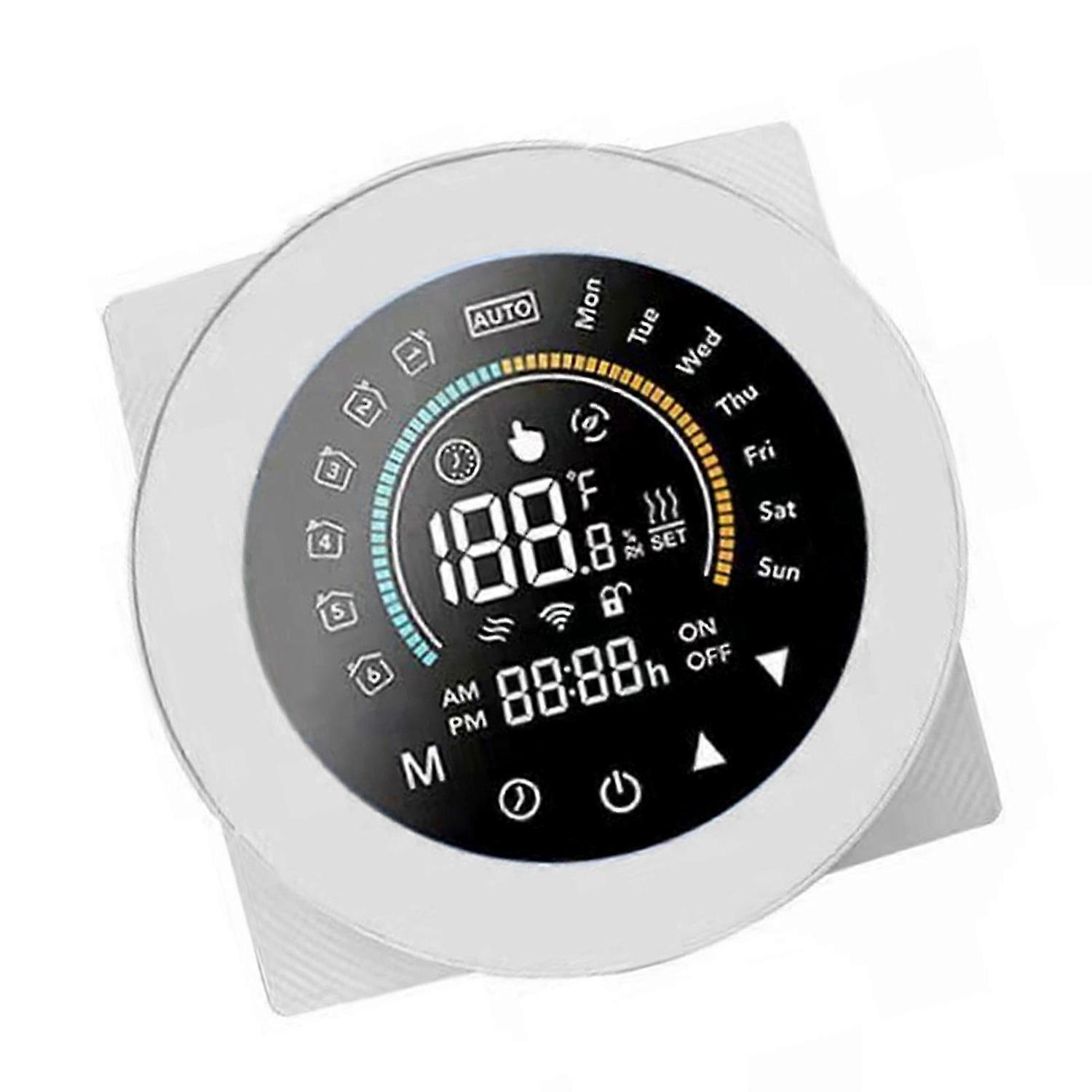 eWelink HC-020-EWL Smart Thermostat, 87x87x43mm, Black/White