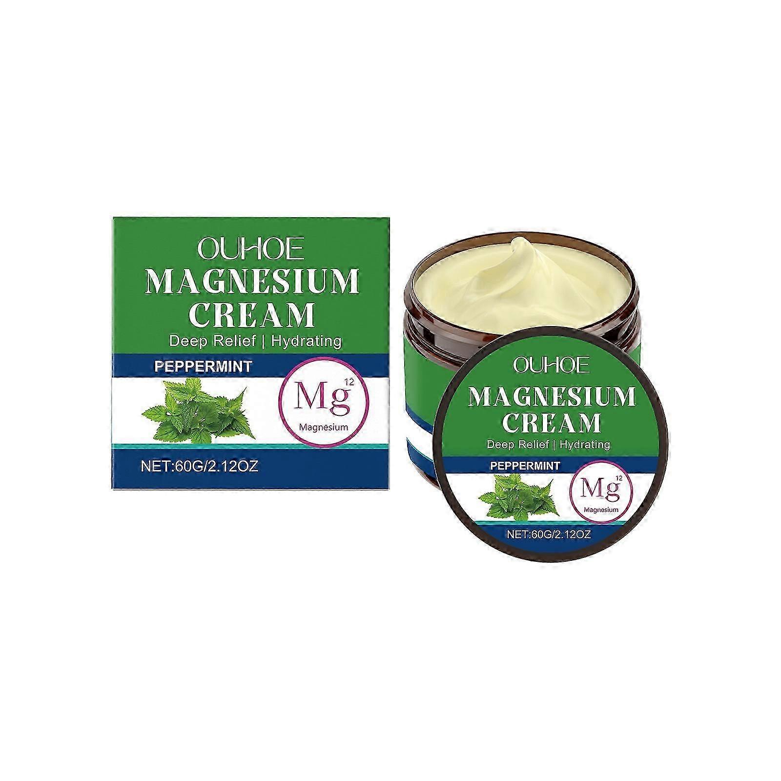 Peppermint Magnesium Cream for Joint Pain Relief