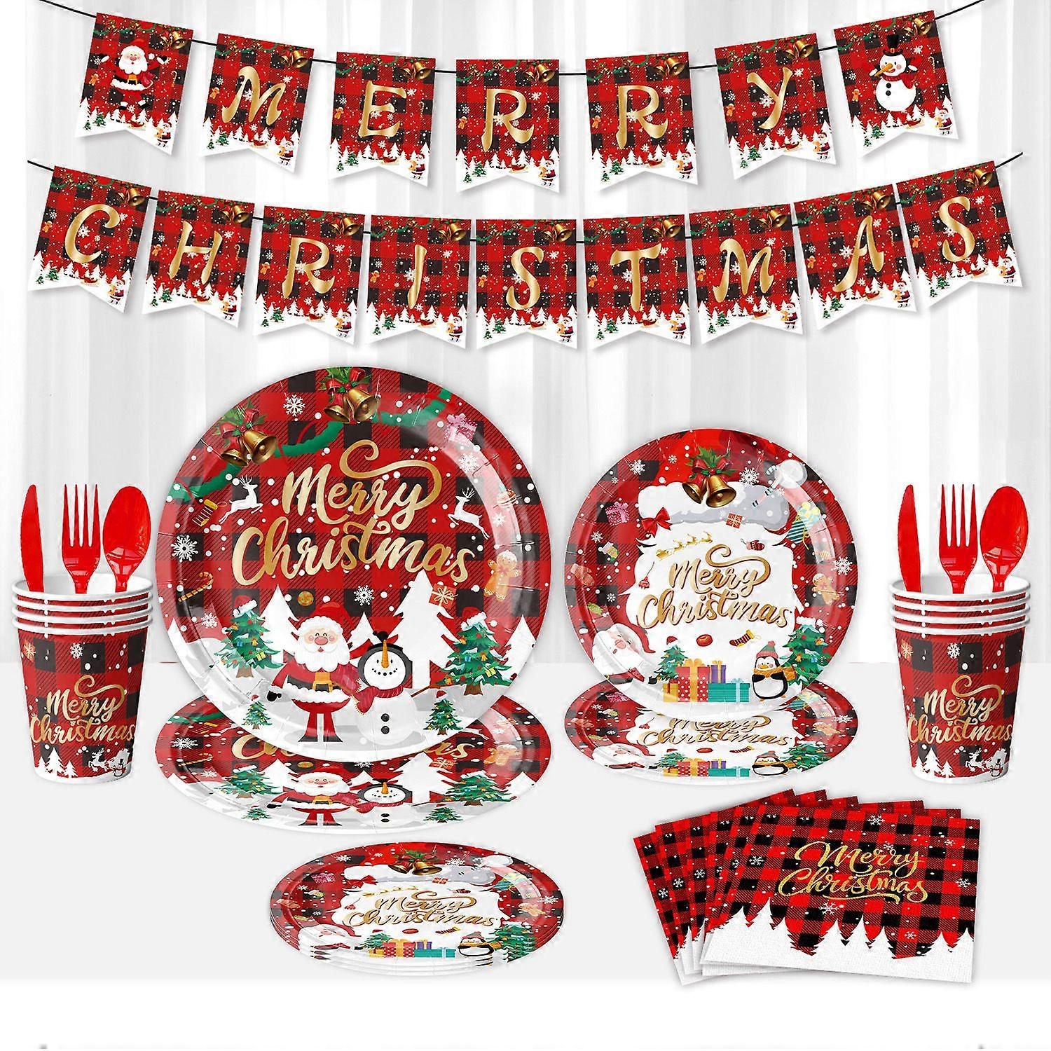 Thanksgiving Plates Napkins, Disposable Party Tableware Set