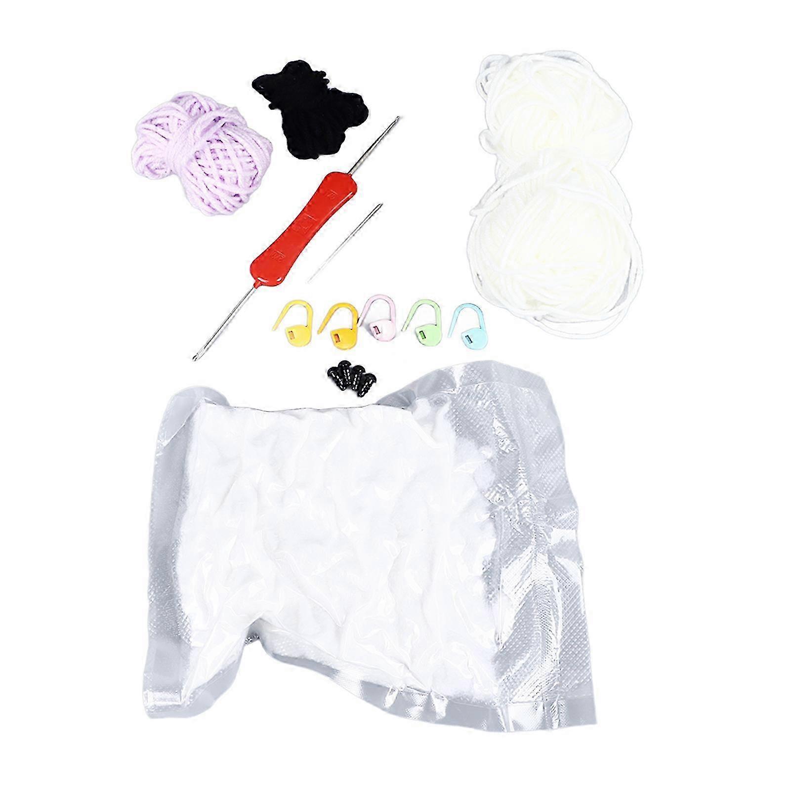 Beginner Crochet Kit DIY Innovative Fun Educational Crochet Animal Kit with Step By Step Video Tutorials for Adults Kids N