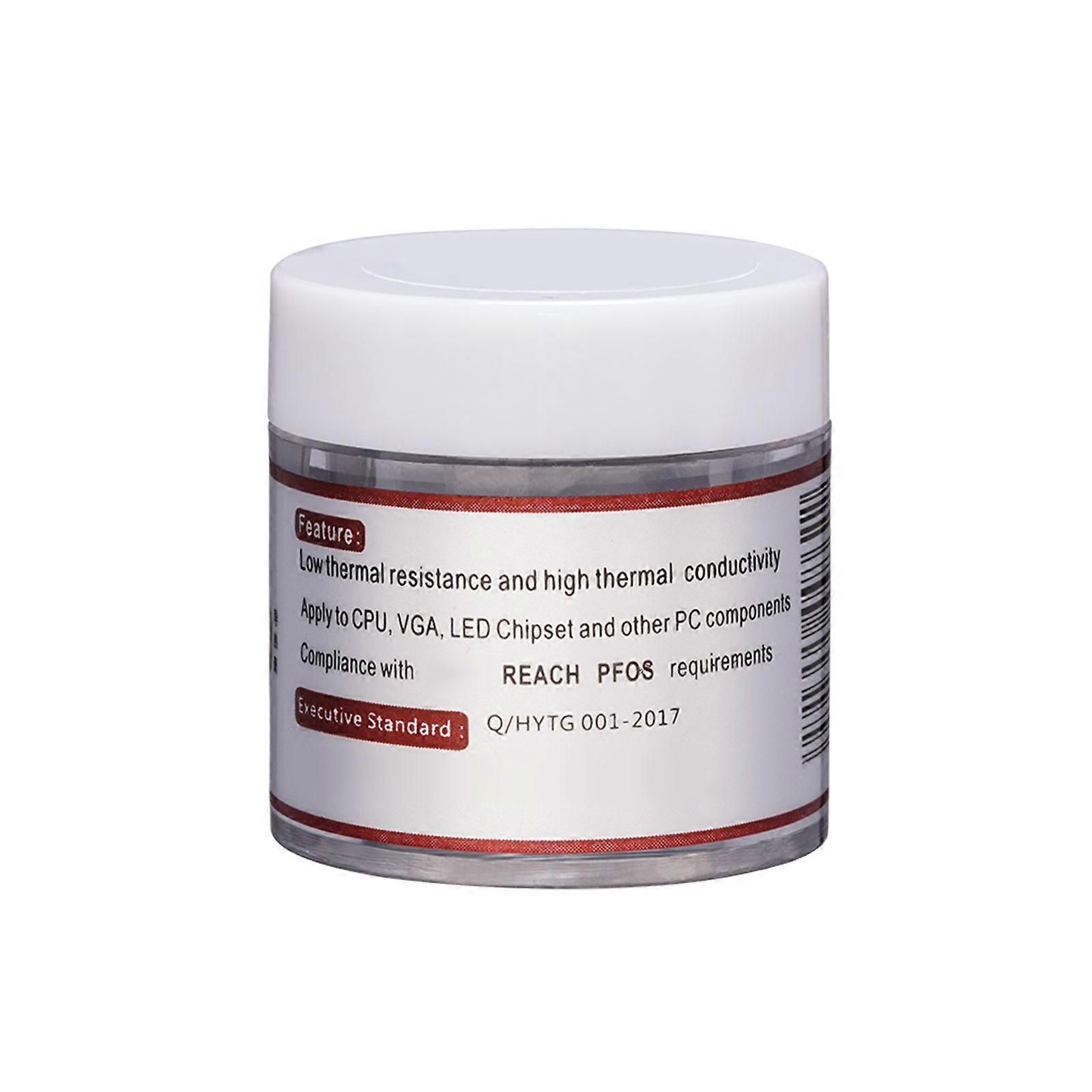 Efficient Thermal Conductively Paste Silicone Grease For Electronics Cooling Applications Heat Resistant 10g Net Weight Multicolor