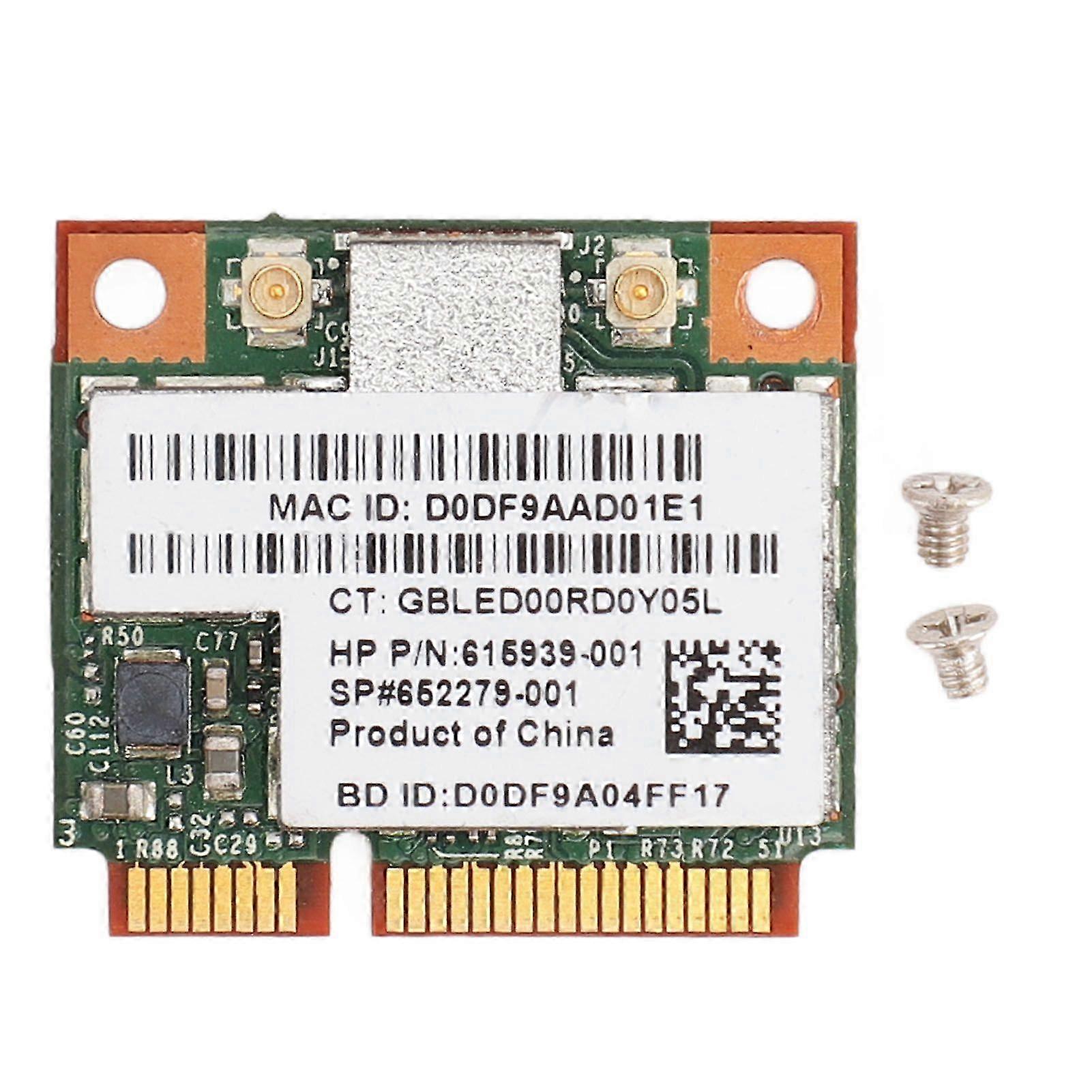 BCM943225HMB Mini PCIe Network Card Professional Bluetooth 4.0 300Mbps WiFi Network Card Adapter for ComputerHwy