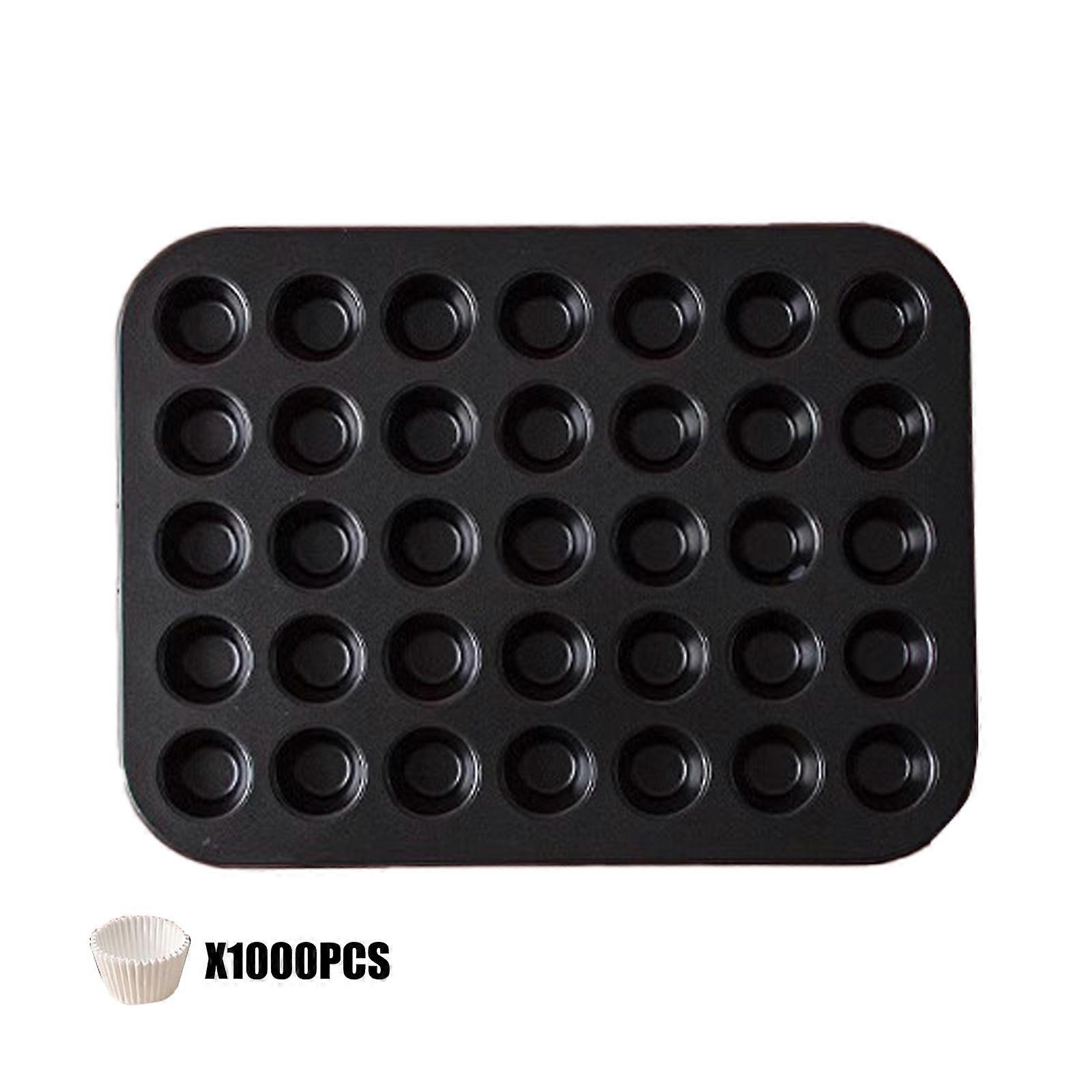 Practical Nonstick Muffin Tray Cakes Moulds for Functional Baking Needs Including Cupcakes, Chiffons, and Puddings Multicolor