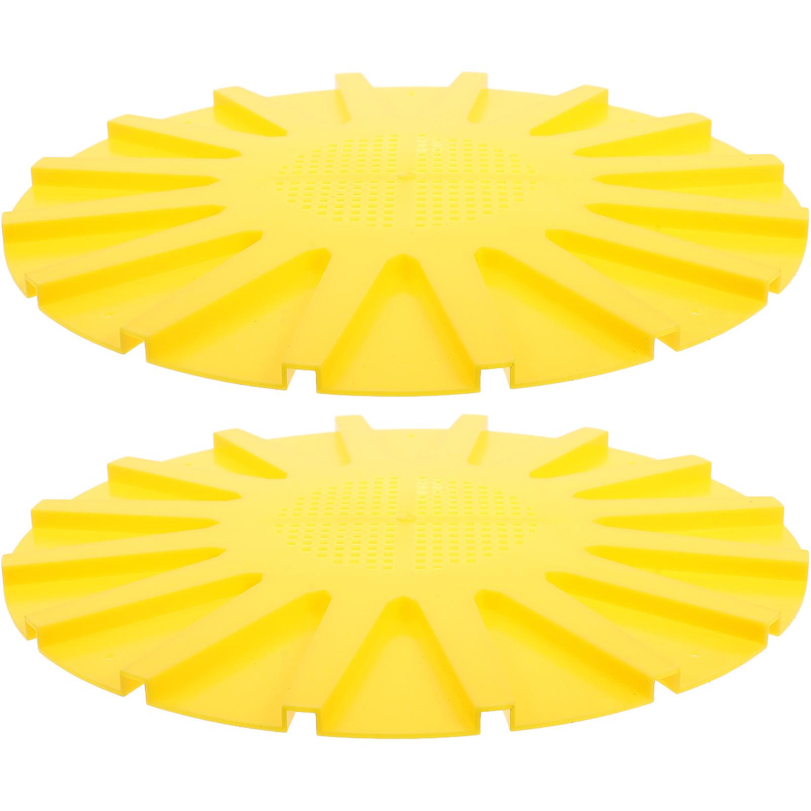 Bee Escapes Equipment Plastic Beehive Exit Disc Tool for 2Pcs Use