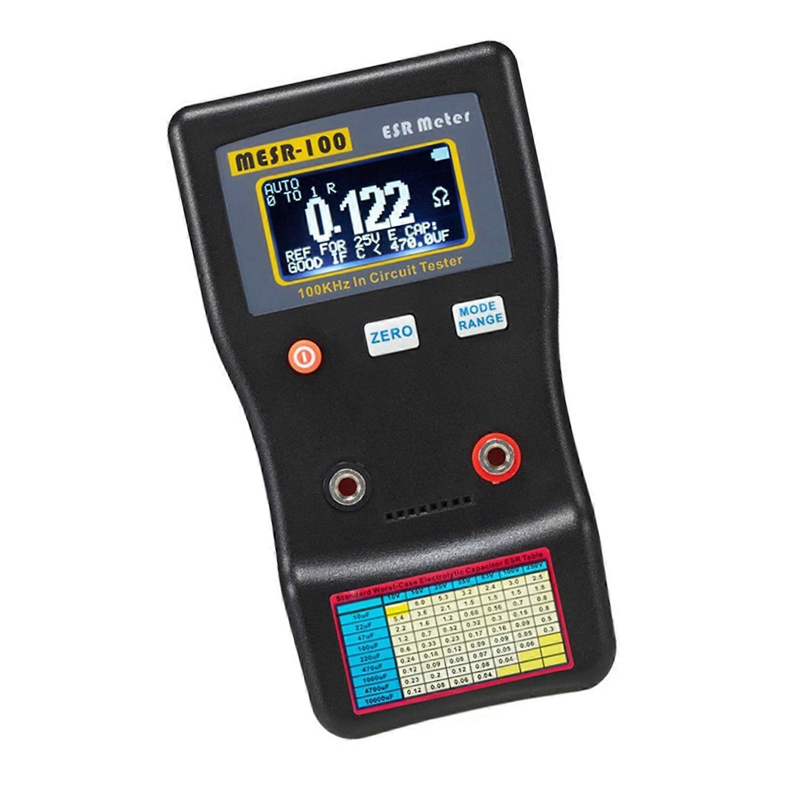 Professional Sedimentation Tester For Condenser Internal Resistance Analysis 100kHz Impedance Removal Technology For TFT display Observe Repair