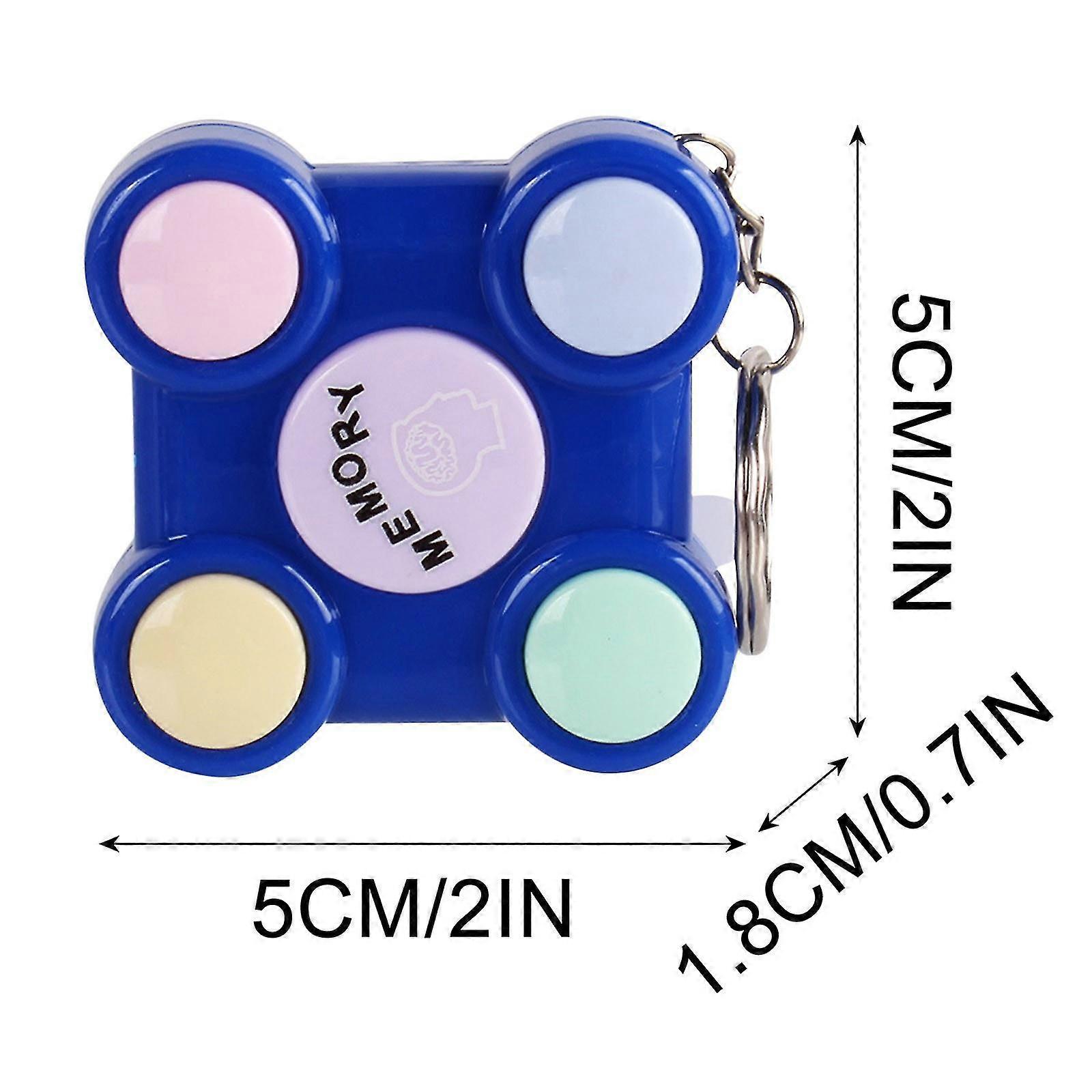 Mini Handle Game Keychain Led Electronic Memory Games For Kids Adults