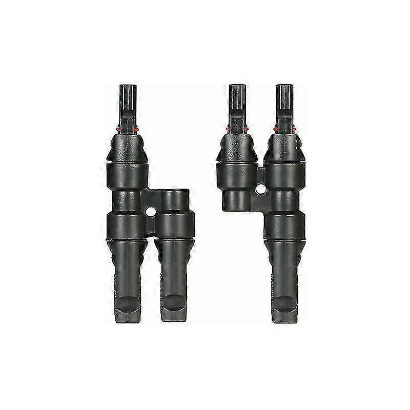 MC4 connectors connect to 1 pair of solar power panel adapters, 2PCS-MC4 photovoltaic connector