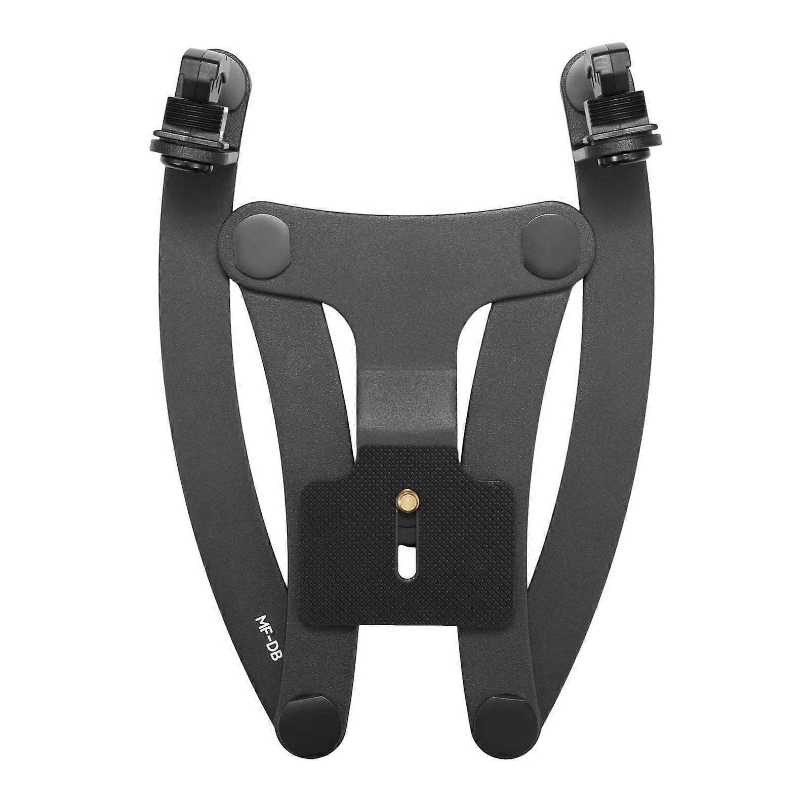 MFDB Mini Double Head Flash Support Metal Holder for MF12-DK1 Black Ensuring Stable Support Multi-angle Adjust Multicolor
