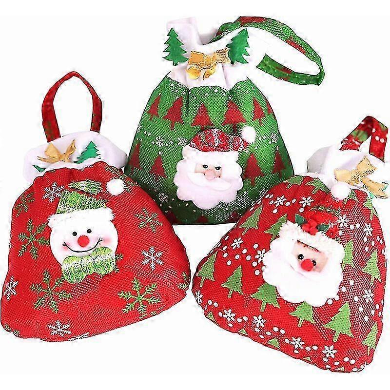 Christmas Party Bag with Drawstring for Festive Events